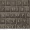Character Stencil in Charcoal (c13050-charcoal) | Journal Basics | J Wecker Frisch | Riley Blake